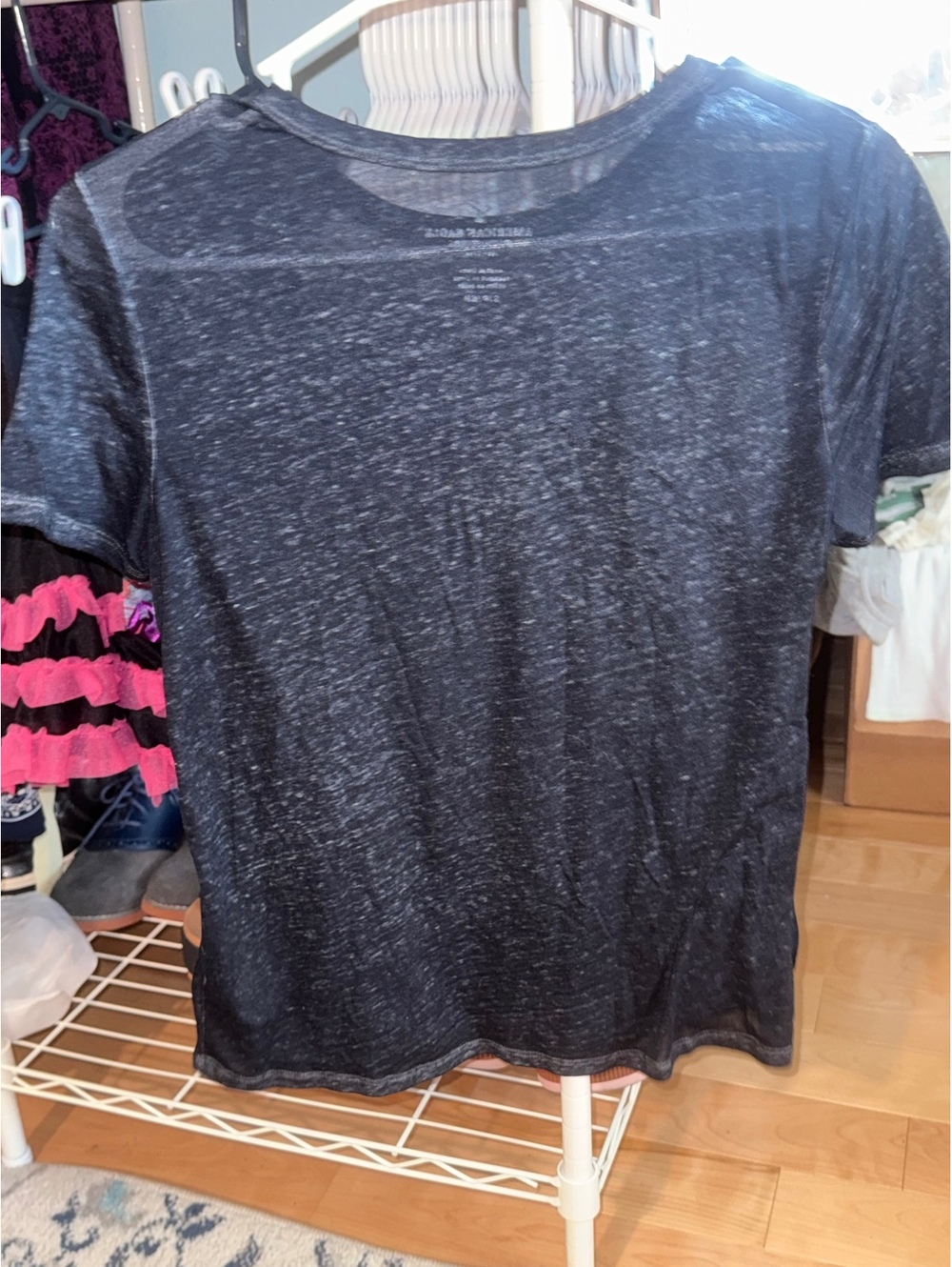 American Eagle Outfitters Men's Dark Heather Short Sleeve T-Shirt Size S